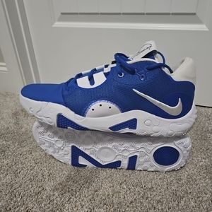 NWB Men's Nike PG 6 TB Promo Basketball Shoes Size 16 DX6654 400  Blue/White